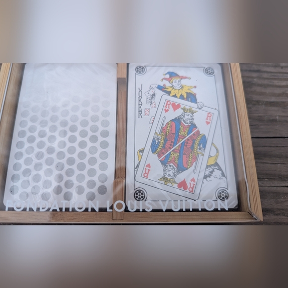 Louis Vuitton Foundation Playing Cards Two Decks with COA NIB - Picture 2 of 13